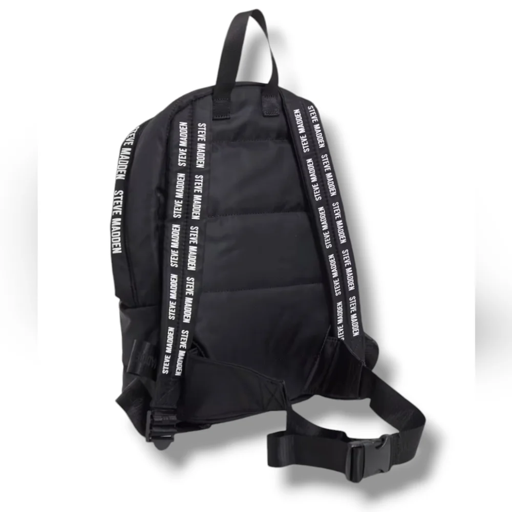 Steve Madden Ariaa Quilted Backpack in Black